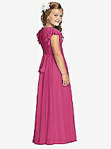 Rear View Thumbnail - Tea Rose Flower Girl Dress FL4038