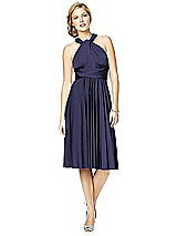 Alt View 7 Thumbnail - Amethyst Twist Wrap Convertible Cocktail Dress