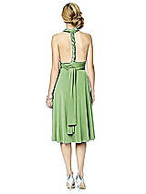 Alt View 4 Thumbnail - Apple Slice Twist Wrap Convertible Cocktail Dress