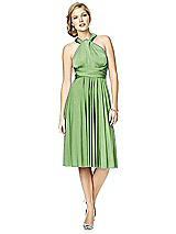 Alt View 7 Thumbnail - Apple Slice Twist Wrap Convertible Cocktail Dress