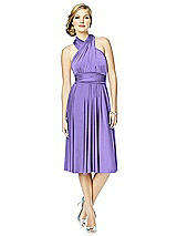 Alt View 3 Thumbnail - Tahiti Twist Wrap Convertible Cocktail Dress