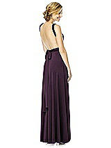 Alt View 4 Thumbnail - Aubergine Twist Wrap Convertible Maxi Dress