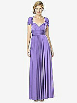 Front View Thumbnail - Tahiti Twist Wrap Convertible Maxi Dress