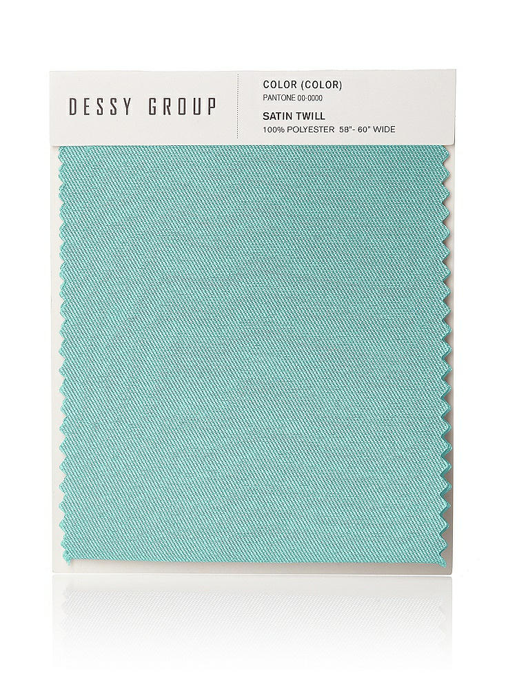 Front View - Coastal Satin Twill Swatch