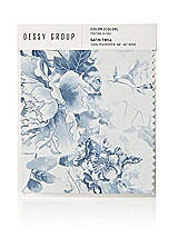 Front View Thumbnail - Cottage Rose Larkspur Satin Twill Swatch