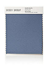 Front View Thumbnail - Larkspur Blue Satin Twill Swatch