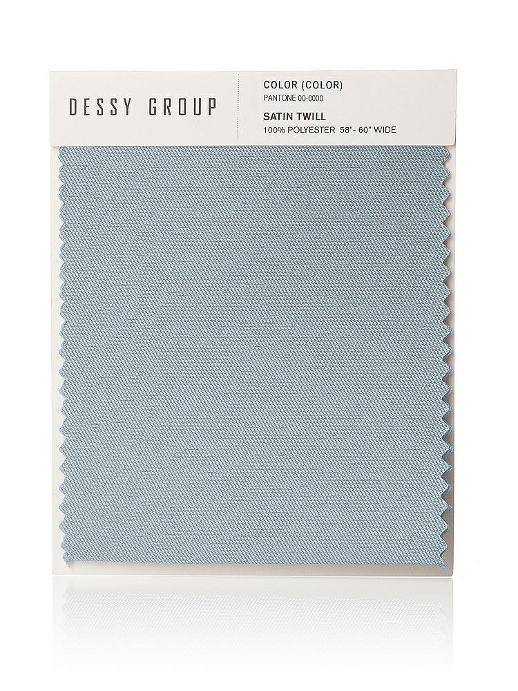 Front View - Mist Satin Twill Swatch