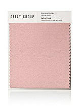 Front View Thumbnail - Rose - PANTONE Rose Quartz Satin Twill Swatch