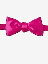 Front View Thumbnail - Think Pink Matte Satin Bow Ties by After Six