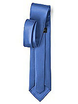 Rear View Thumbnail - Cornflower Matte Satin Neckties by After Six