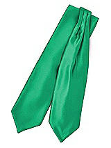 Front View Thumbnail - Pantone Emerald Matte Satin Cravats by After Six