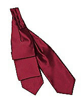 Rear View Thumbnail - Burgundy Matte Satin Cravats by After Six