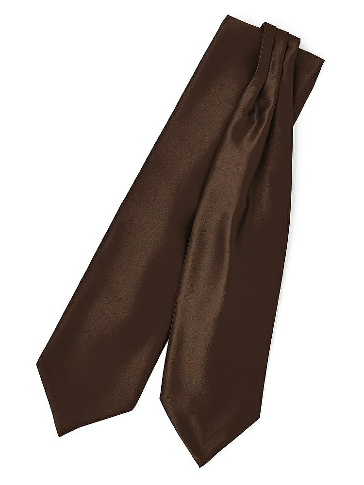 Front View - Espresso Matte Satin Cravats by After Six