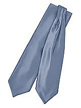 Front View Thumbnail - Larkspur Blue Matte Satin Cravats by After Six