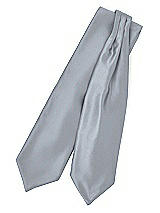 Front View Thumbnail - Platinum Matte Satin Cravats by After Six