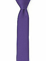 Front View Thumbnail - Regalia - PANTONE Ultra Violet Matte Satin Narrow Ties by After Six