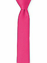 Front View Thumbnail - Azalea Matte Satin Narrow Ties by After Six