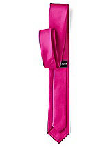 Rear View Thumbnail - Think Pink Matte Satin Narrow Ties by After Six