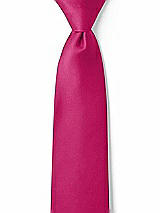 Front View Thumbnail - Tutti Frutti Matte Satin Boy's 14" Zip Necktie by After Six