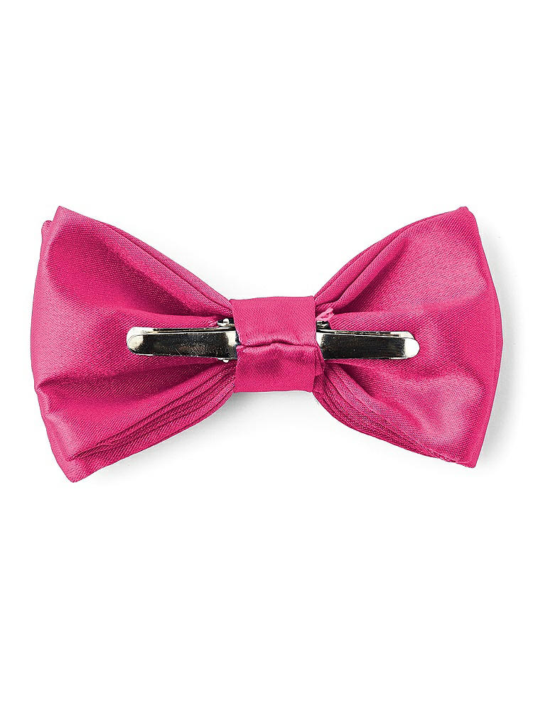 Back View - Azalea Matte Satin Boy's Clip Bow Tie by After Six