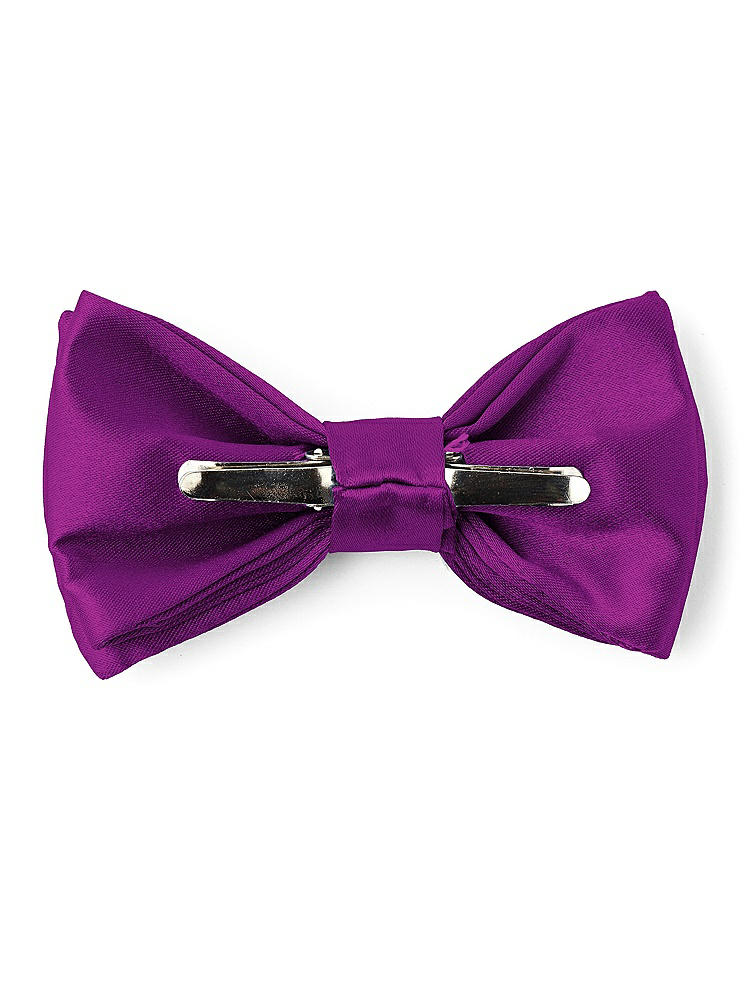 Back View - Dahlia Matte Satin Boy's Clip Bow Tie by After Six