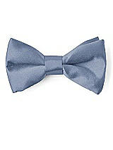 Front View Thumbnail - Larkspur Blue Matte Satin Boy's Clip Bow Tie by After Six