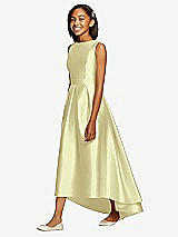 Front View Thumbnail - Butter Yellow Dessy Collection Junior Bridesmaid JR534