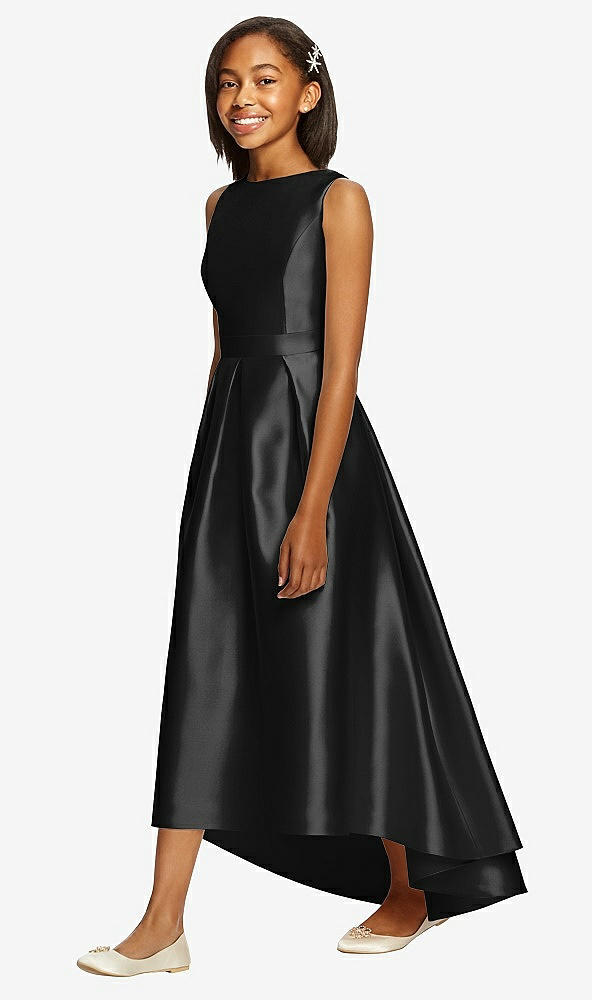 Front View - Black Dessy Collection Junior Bridesmaid JR534