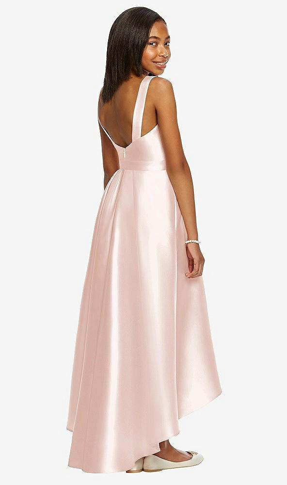 Back View - Blush Dessy Collection Junior Bridesmaid JR534