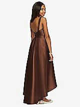 Rear View Thumbnail - Cognac Dessy Collection Junior Bridesmaid JR534