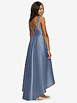 Rear View Thumbnail - Larkspur Blue Dessy Collection Junior Bridesmaid JR534