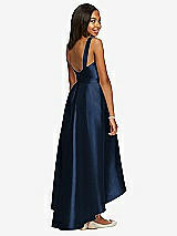 Rear View Thumbnail - Midnight Navy Dessy Collection Junior Bridesmaid JR534