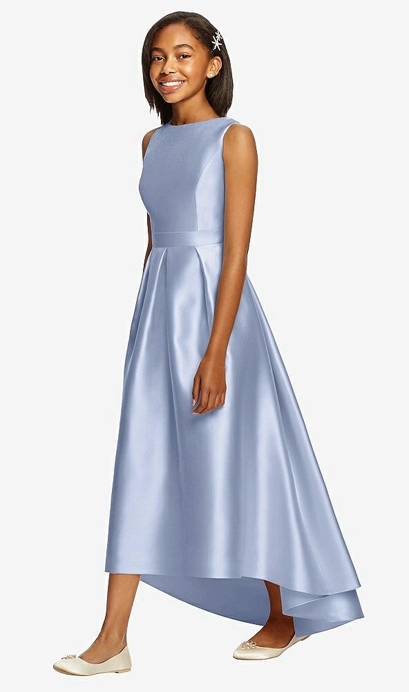 Front View - Sky Blue Dessy Collection Junior Bridesmaid JR534