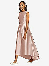 Front View Thumbnail - Toasted Sugar Dessy Collection Junior Bridesmaid JR534