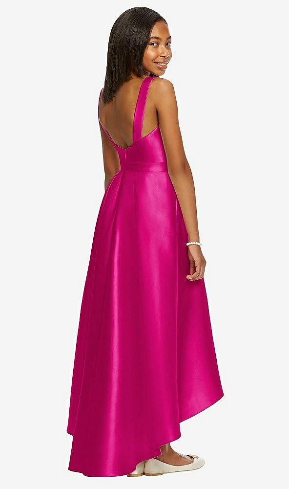 Back View - Think Pink Dessy Collection Junior Bridesmaid JR534