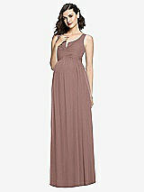 Front View Thumbnail - Sienna Sleeveless Notch Maternity Dress