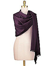 Alt View 1 Thumbnail - Aubergine Wedding Pashmina