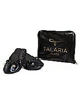 Front View Thumbnail - Black Talaria Premium Folding Flats