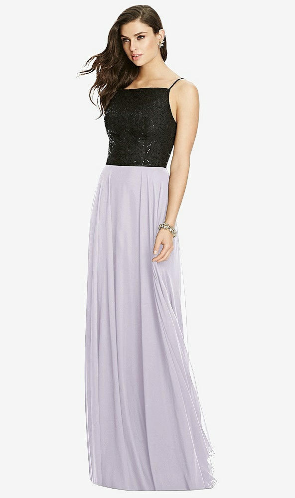 Front View - Moondance Chiffon Maxi Skirt