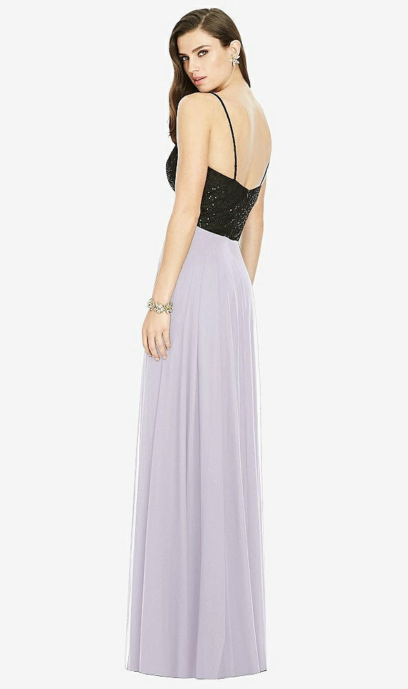 Back View - Moondance Chiffon Maxi Skirt