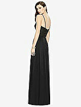 Rear View Thumbnail - Black Chiffon Maxi Skirt