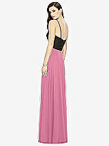 Rear View Thumbnail - Orchid Pink Chiffon Maxi Skirt