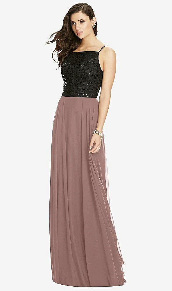 Front View - Sienna Chiffon Maxi Skirt