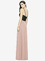 Rear View Thumbnail - Toasted Sugar Chiffon Maxi Skirt