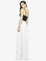 Rear View Thumbnail - White Chiffon Maxi Skirt