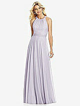 Front View Thumbnail - Moondance Cross Strap Open-Back Halter Maxi Dress