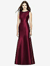 Rear View Thumbnail - Cabernet Bella Bridesmaids Dress BB106