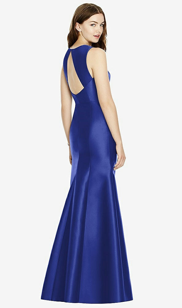 Front View - Cobalt Blue Bella Bridesmaids Dress BB106