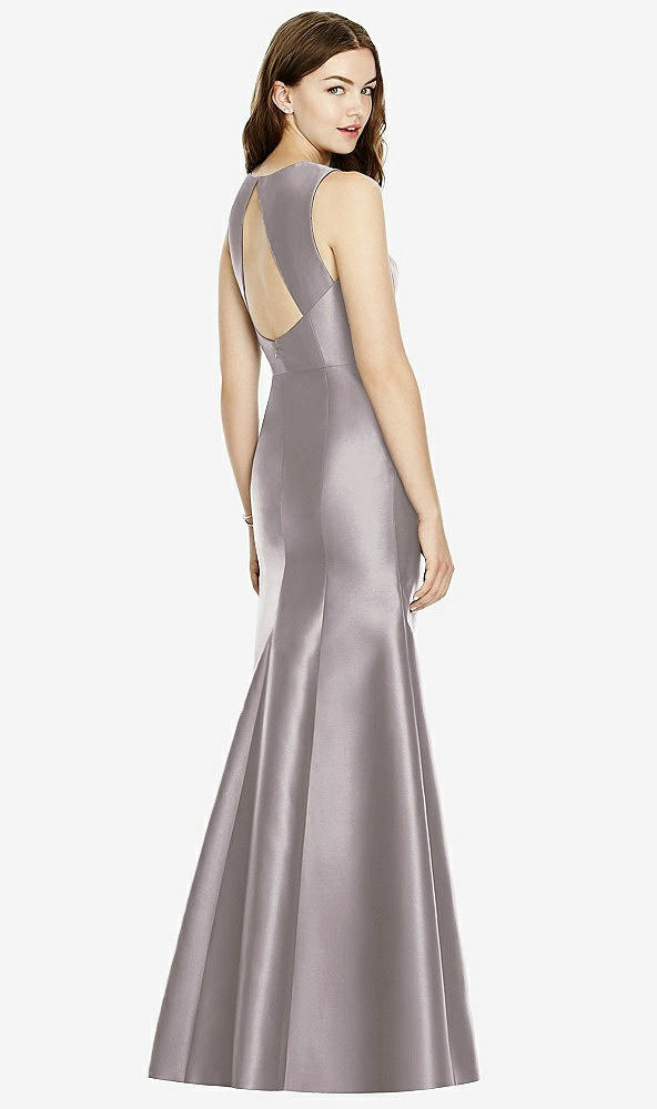 Front View - Cashmere Gray Bella Bridesmaids Dress BB106