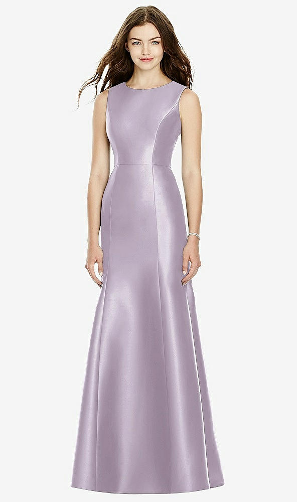 Back View - Lilac Haze Bella Bridesmaids Dress BB106